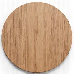 Close-up of light brown White Oak with prominent grain.